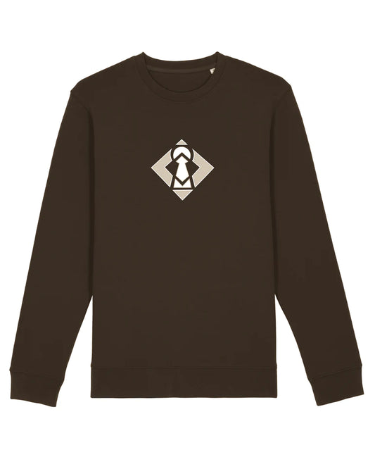 Chocolate Logo Crew-neck | UNLOCK SB